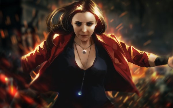 Movie Avengers: Age of Ultron The Avengers Scarlet Witch HD Wallpaper | Background Image