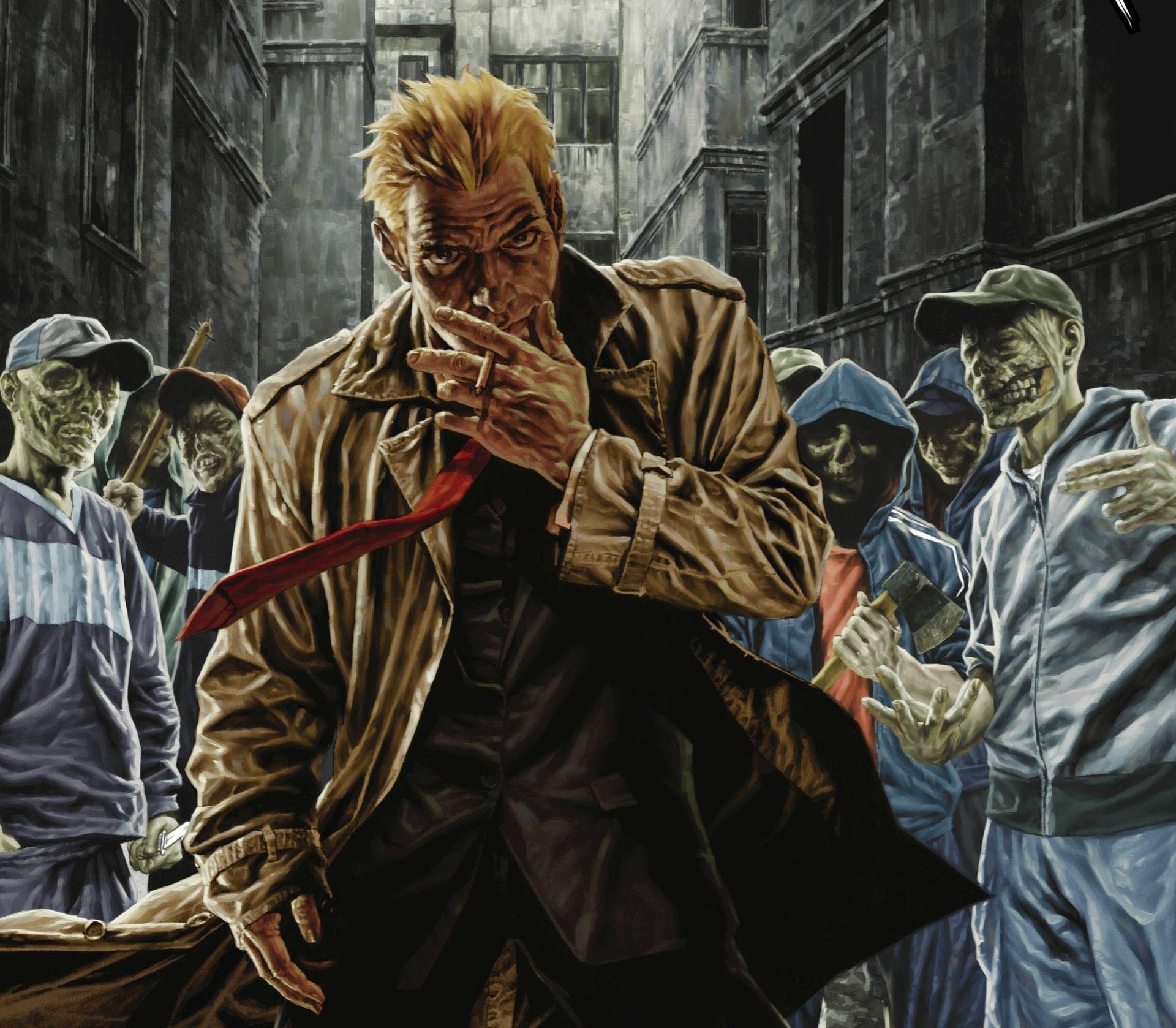 Download John Constantine Comic Hellblazer HD Wallpaper