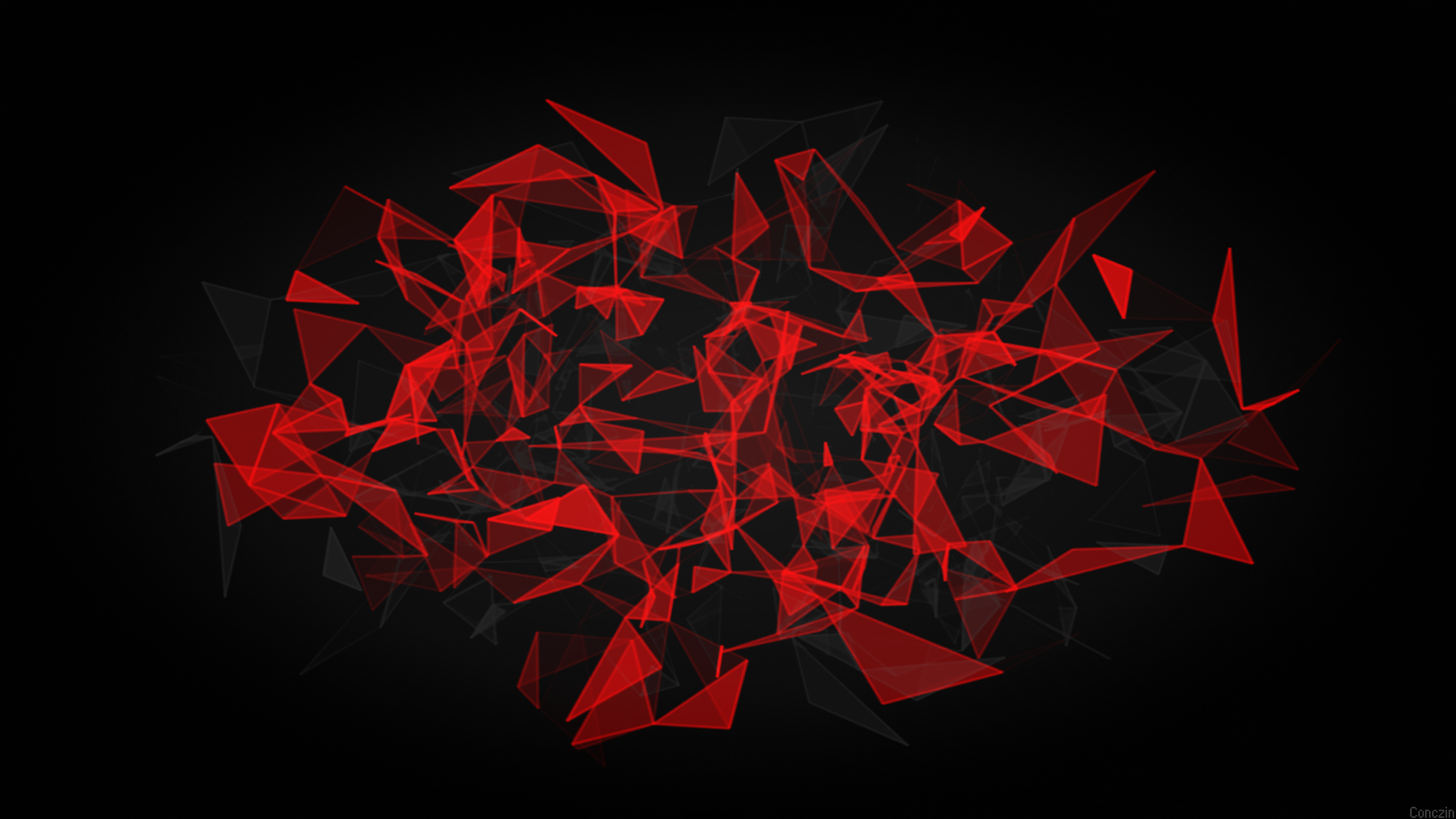 Red Polygons by Luke100000