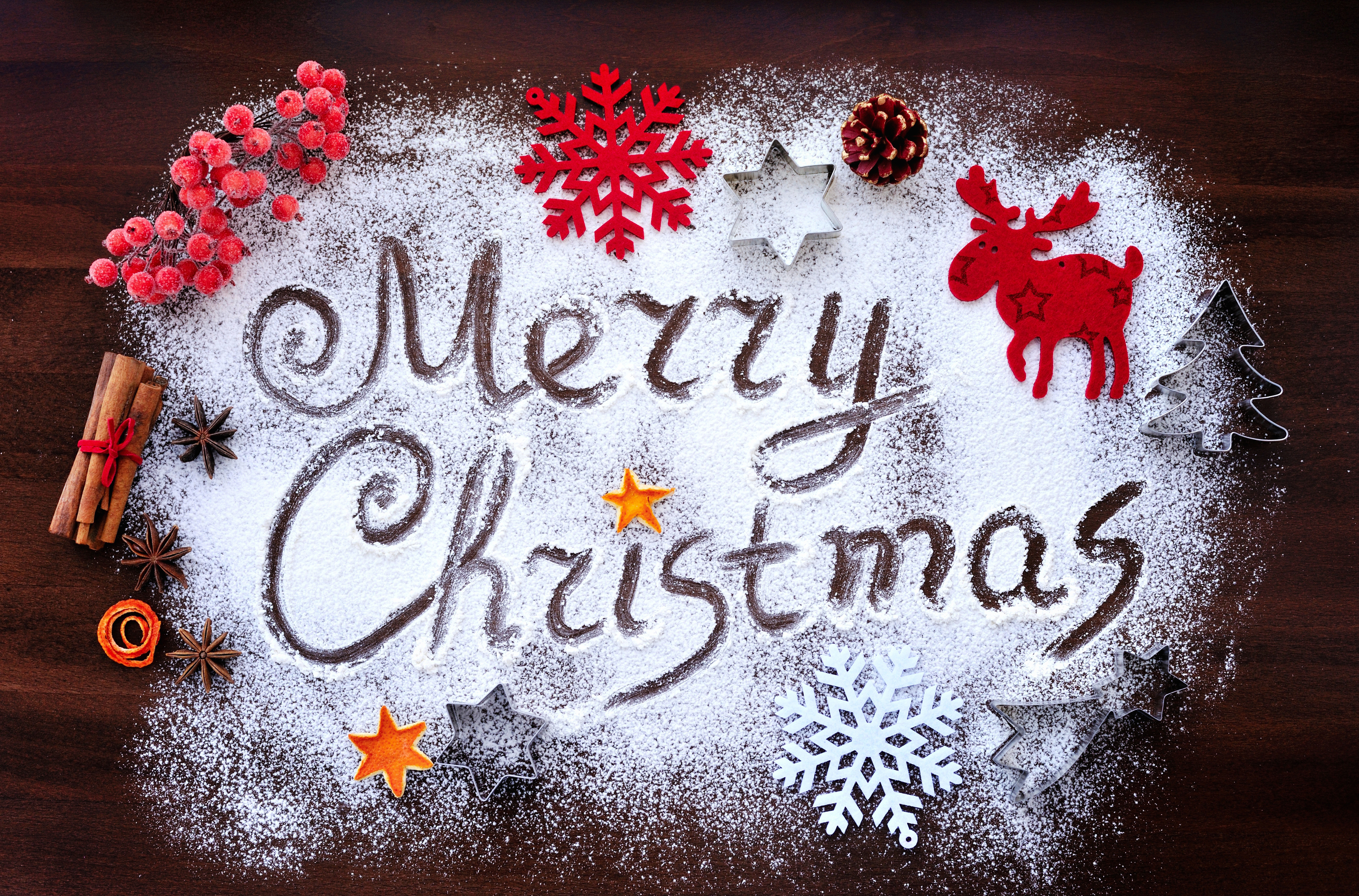 Holiday Christmas HD Wallpaper Background Image. 