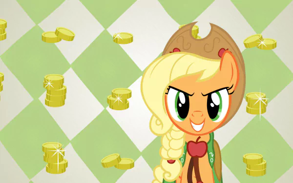 Applejack (My Little Pony) TV Show My Little Pony: Friendship Is Magic HD Desktop Wallpaper | Background Image