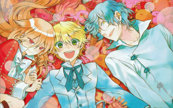 Oz Vessalius Gilbert Nightray Alice Baskerville Anime Pandora Hearts HD Desktop Wallpaper | Background Image