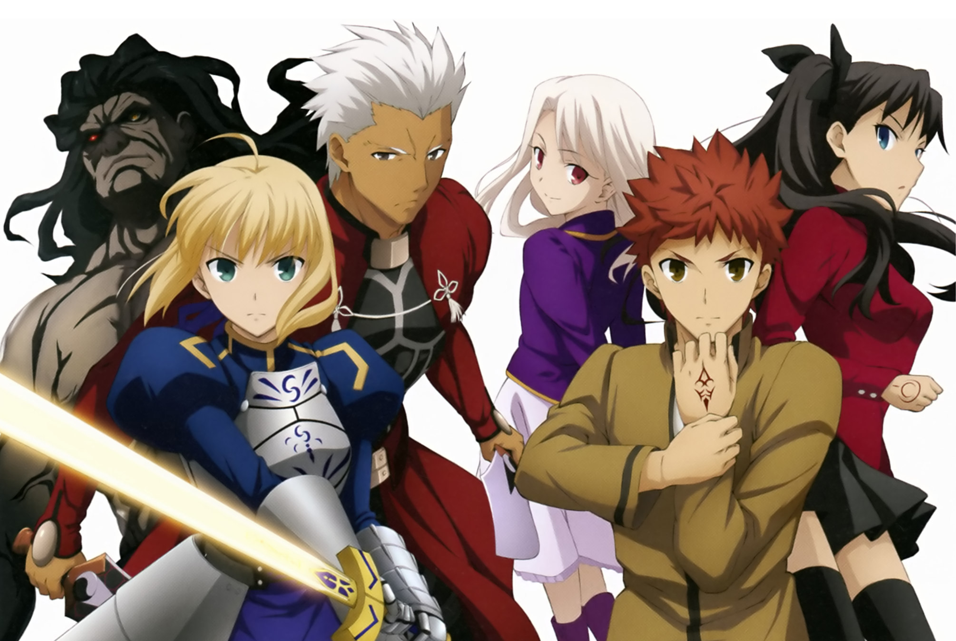 Download Illyasviel Von Einzbern Rin Tohsaka Shirou Emiya Archer