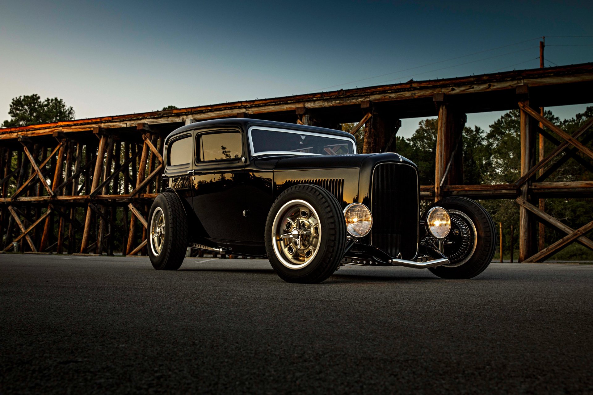 Download Vehicle Ford Model A 4k Ultra HD Wallpaper