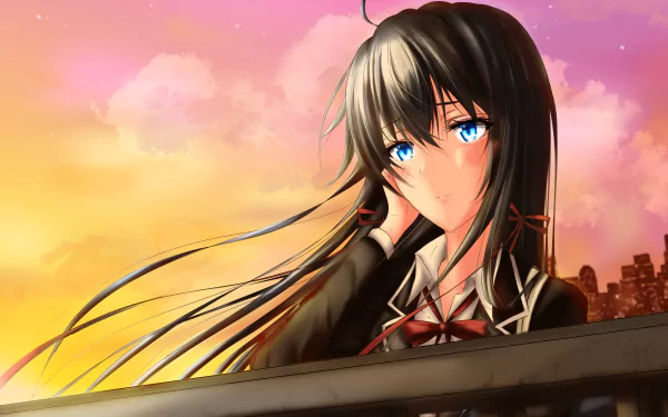 Yukino Yukinoshita Anime My Teen Romantic Comedy SNAFU HD Desktop Wallpaper | Background Image