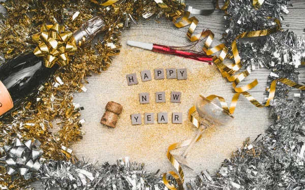  Happy New Year Wallpaper by kooolestkriti