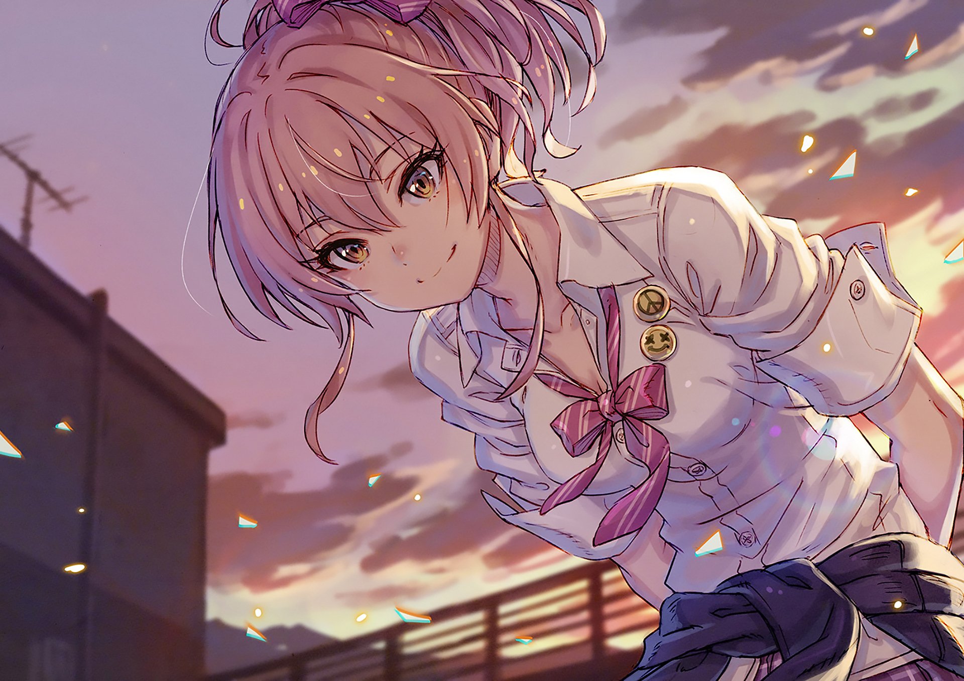 Download Mika Jougasaki Anime The IDOLM@STER Cinderella Girls HD Wallpaper  by 草野シンタ