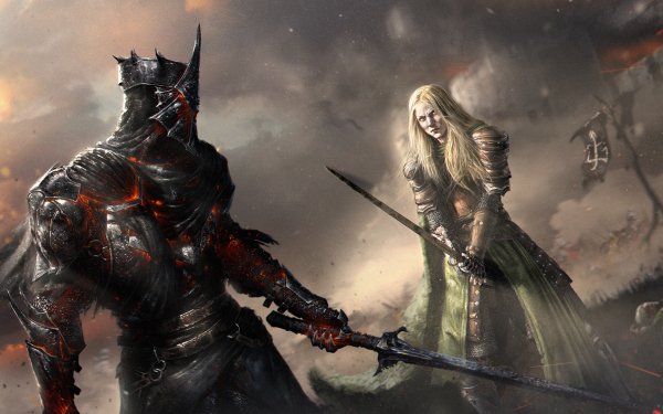 Fantasy Lord of the Rings The Lord of the Rings Woman Warrior Warrior Armor Nazgûl Sword Witch-king of Angmar Éowyn HD Wallpaper | Background Image