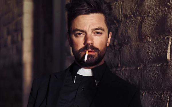 Dominic Cooper Jesse Custer smoking TV Show preacher HD Desktop Wallpaper | Background Image