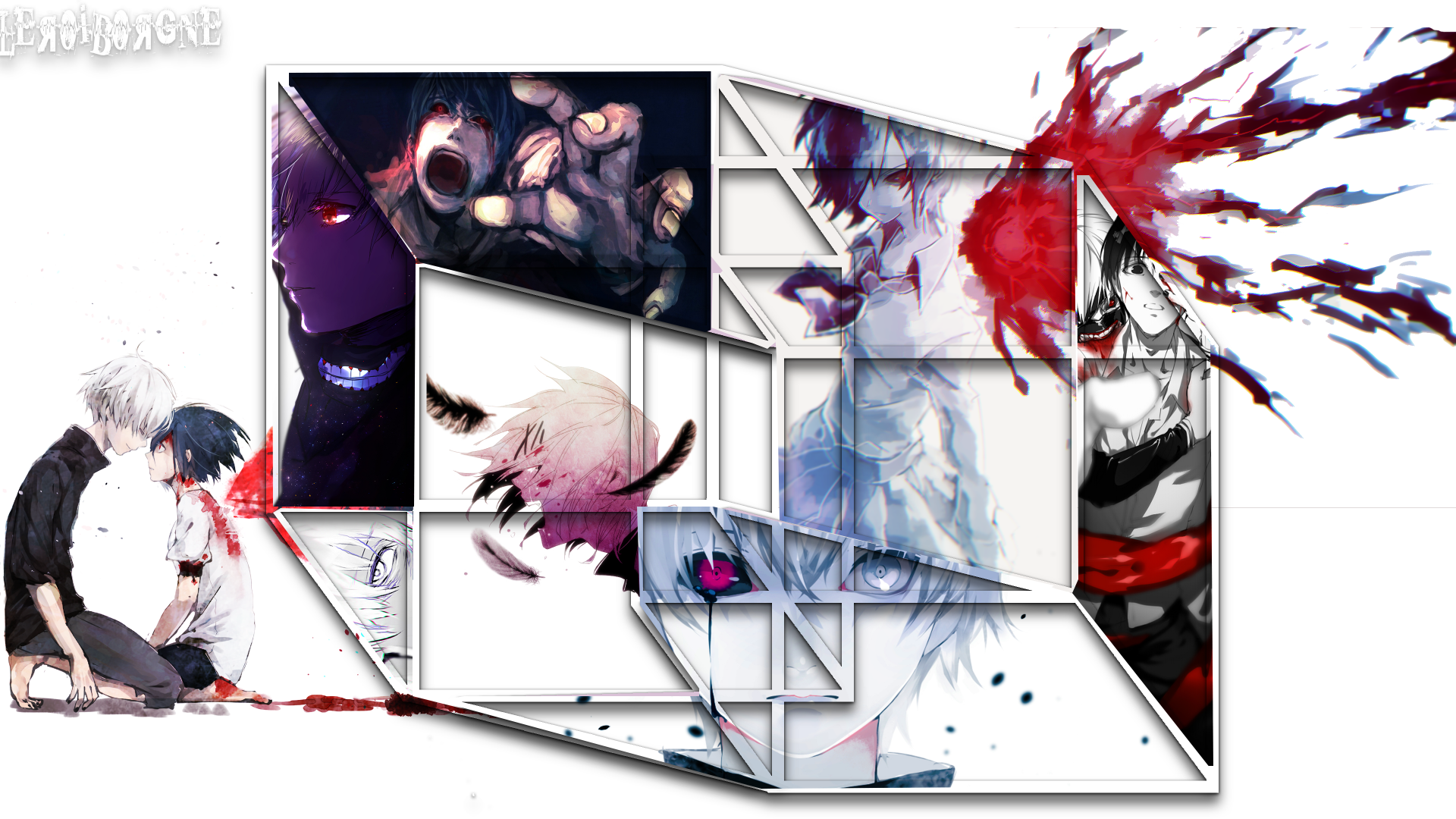 Tokyo Ghoul Characters 4K Ultra HD Wallpaper by LeRoiBorgne