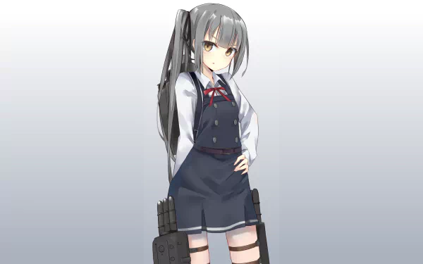 Asashio (kancolle) Anime Kantai Collection HD Desktop Wallpaper | Background Image