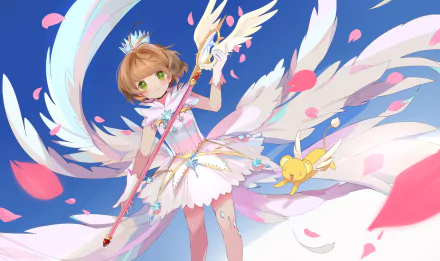 Keroberos (Card Captor Sakura) Sakura Kinomoto Anime Cardcaptor Sakura HD Desktop Wallpaper | Background Image