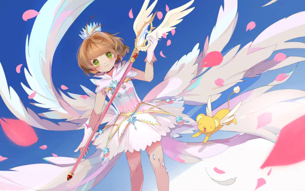 Keroberos (Card Captor Sakura) Sakura Kinomoto Anime Cardcaptor Sakura HD Desktop Wallpaper | Background Image