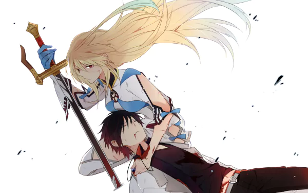 HD PC desktop wallpaper featuring characters from the video game Tales of Xillia 2, showcasing dynamic poses and vibrant anime-style artwork.