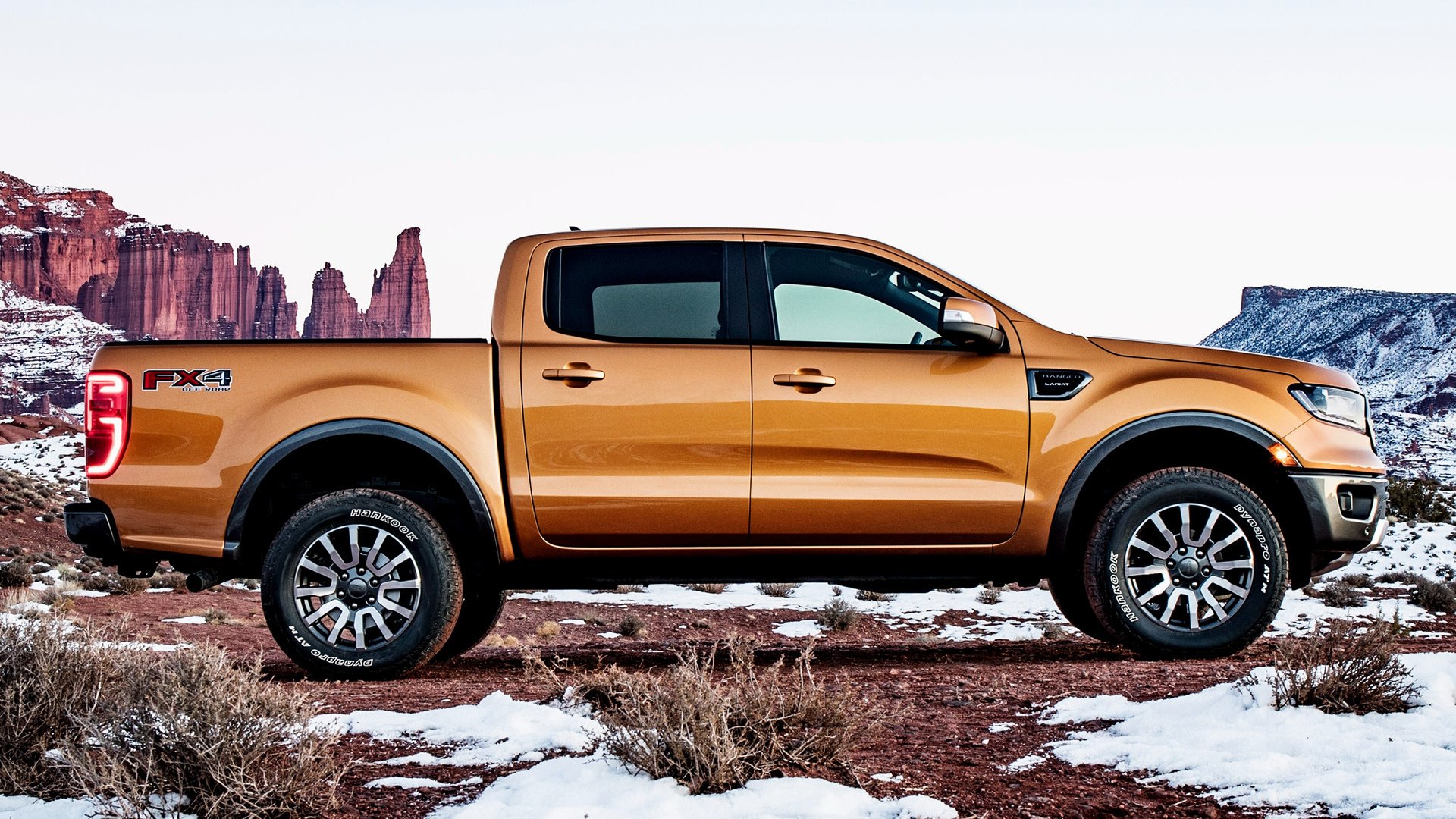 Download 4-door Truck Car Brown Car Ford Ranger Lariat FX4 Vehicle Ford ...