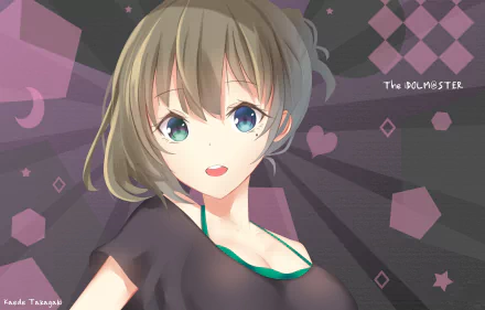 Kaede Takagaki Anime The iDOLM@STER Cinderella Girls HD Desktop Wallpaper | Background Image