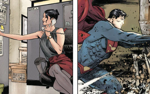 Lois Lane Comic Superman HD Desktop Wallpaper | Background Image