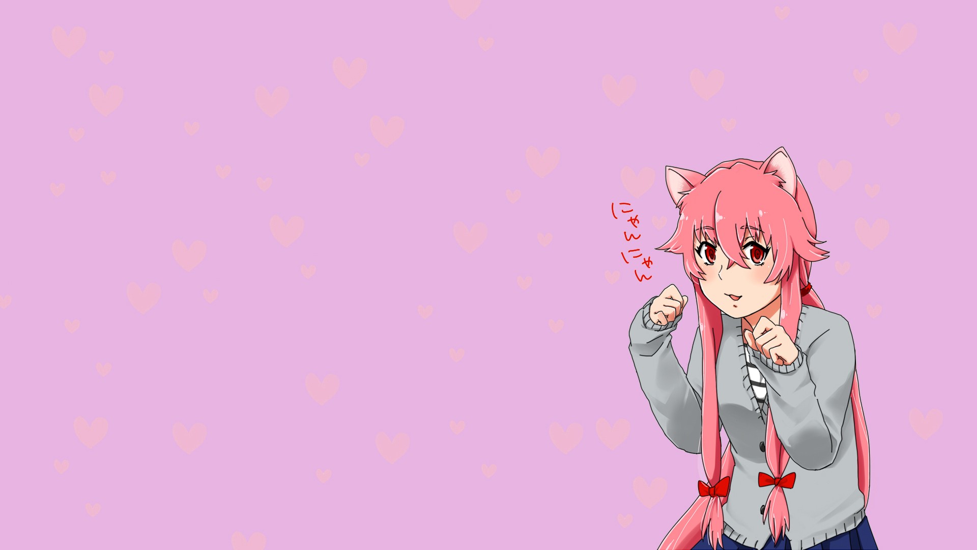 Anime Mirai Nikki HD Wallpaper by Morrow