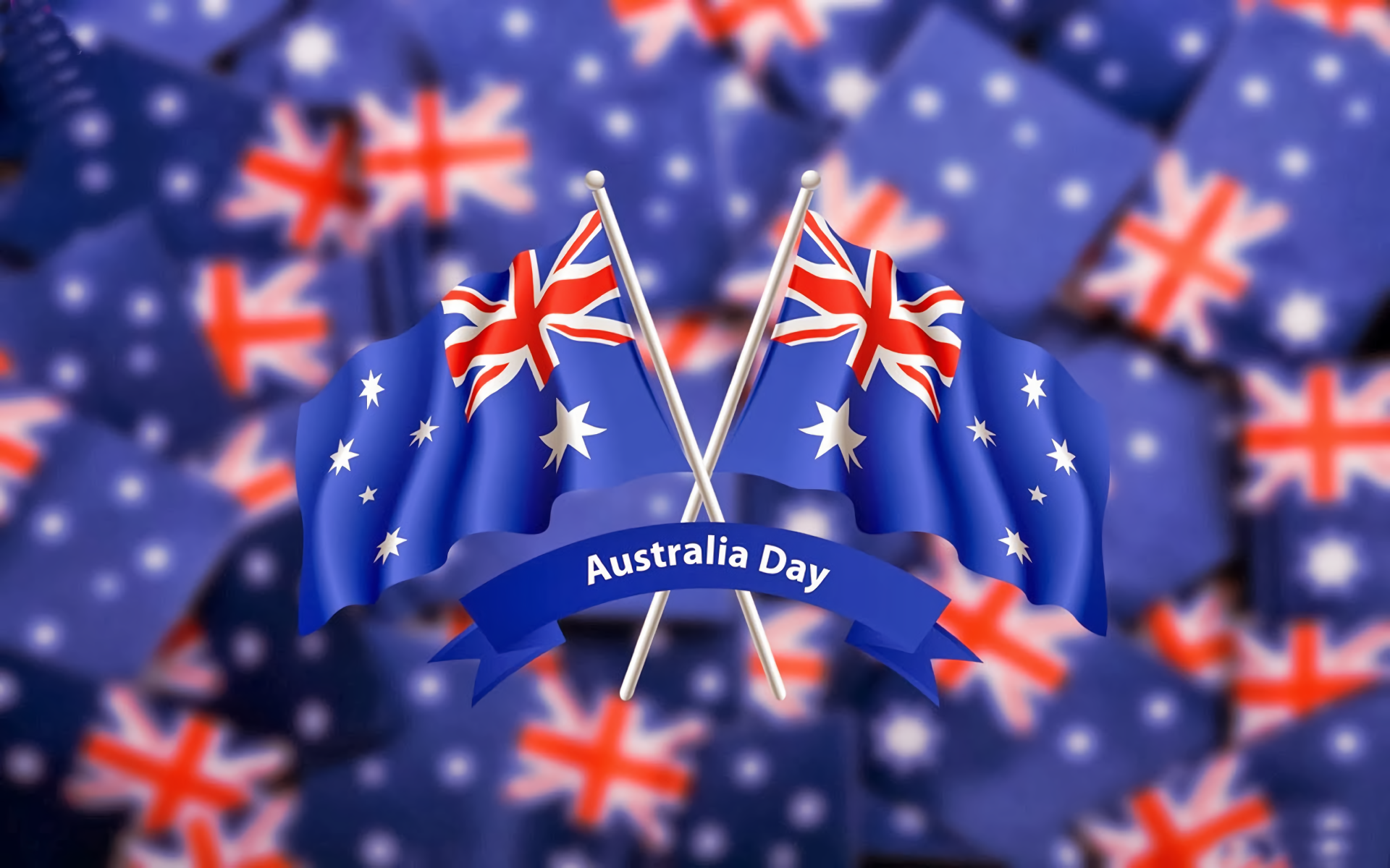 Download Australian Flag Holiday Australia Day HD Wallpaper