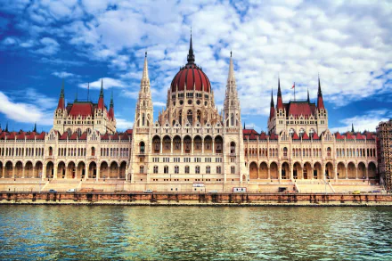  Hungarian Parliament Building in Budapest