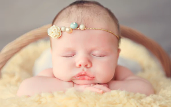  Sweet Newborn Baby Girl