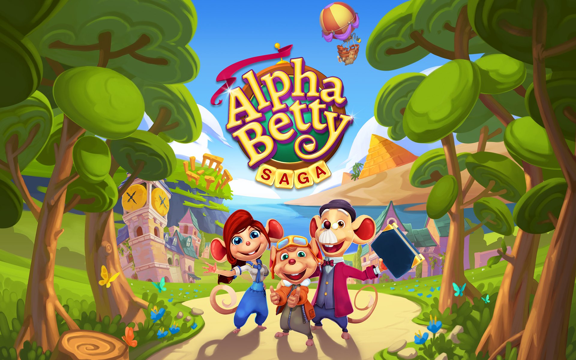 Download Video Game AlphaBetty Saga HD Wallpaper