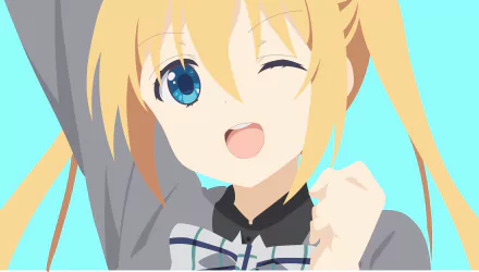 minimalist Kaho Hinata Anime Blend S minimalist anime HD Desktop Wallpaper | Background Image