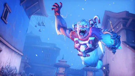  Overwatch Winter Wonderland Winston Primal Rage
