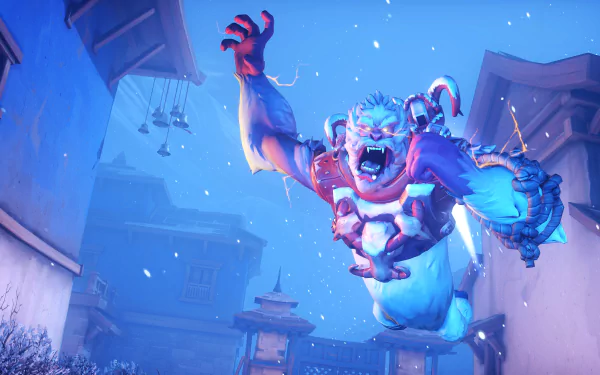  Overwatch Winter Wonderland Winston Primal Rage