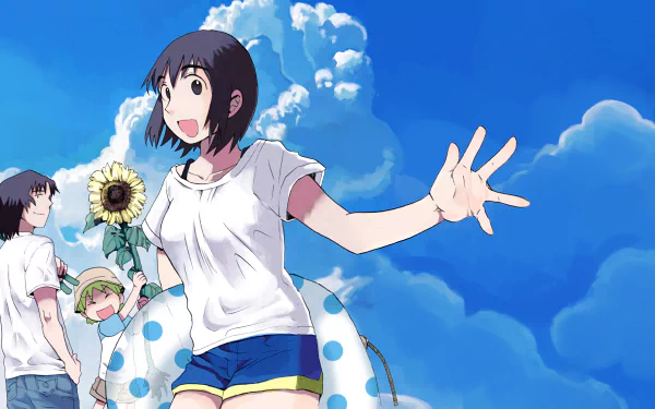 Mr Koiwai (Yotsuba!) Yotsuba Koiwai Fuuka Ayase HD Desktop Wallpaper | Background Image