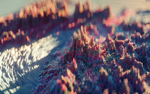 Cinema 4D Abstract artistic HD Desktop Wallpaper | Background Image