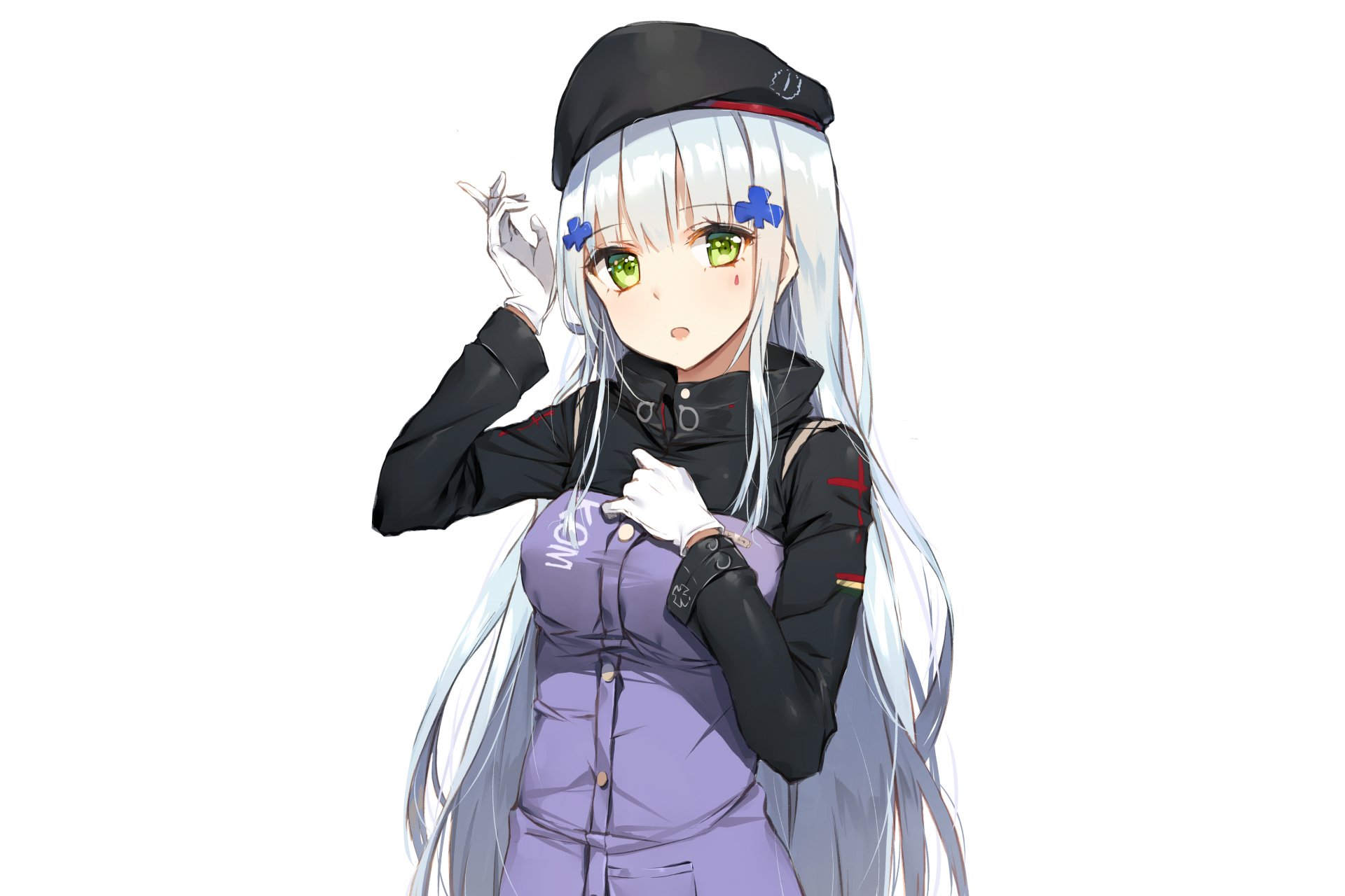 Download HK416 (Girls Frontline) Video Game Girls Frontline 4k Ultra HD Wallpaper by 璃独楽