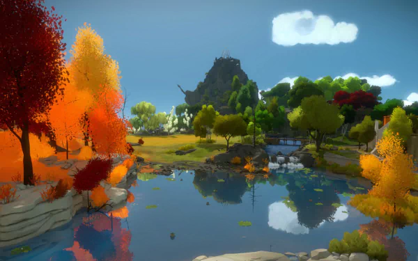  Indie puzzle game The Witness