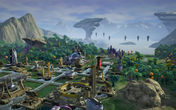 video game Aven Colony HD Desktop Wallpaper | Background Image