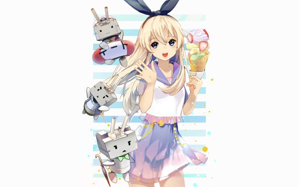 Anime Kantai Collection Shimakaze HD Wallpaper | Background Image
