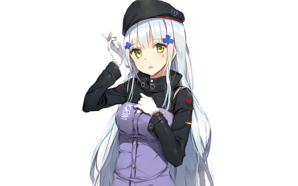 HK416 (Girls Frontline) video game Girls Frontline HD Desktop Wallpaper | Background Image