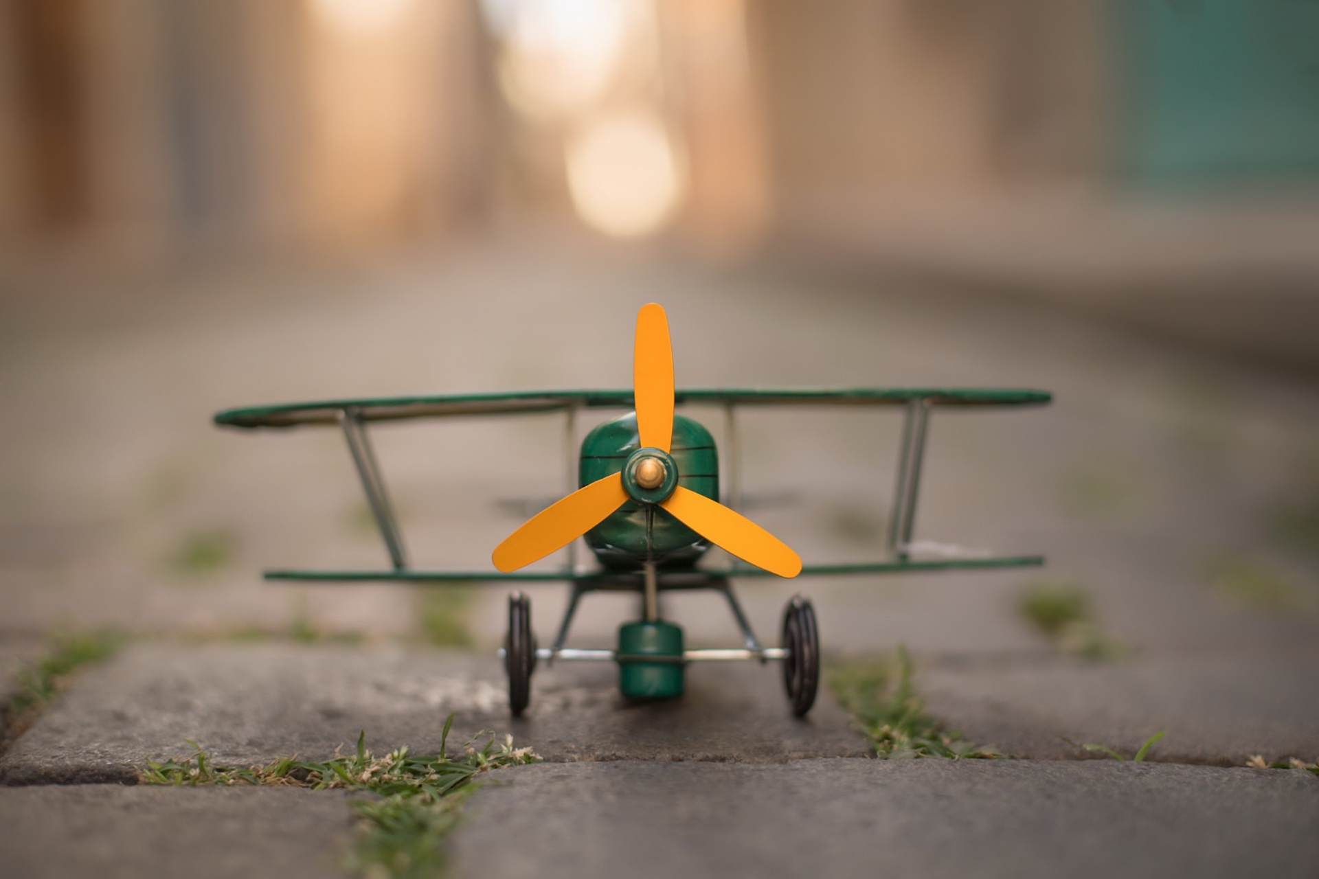 Download Aircraft Depth Of Field Man Made Toy HD Wallpaper