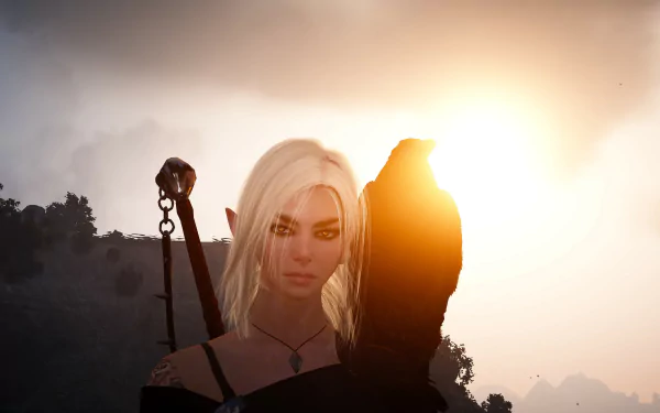 elf video game Black Desert Online HD Desktop Wallpaper | Background Image