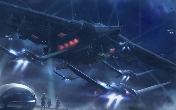Sci Fi Cyberpunk HD Wallpaper | Background Image