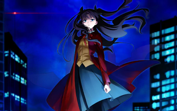 Rin Tohsaka Anime Fate/Stay Night: Unlimited Blade Works HD Desktop Wallpaper | Background Image