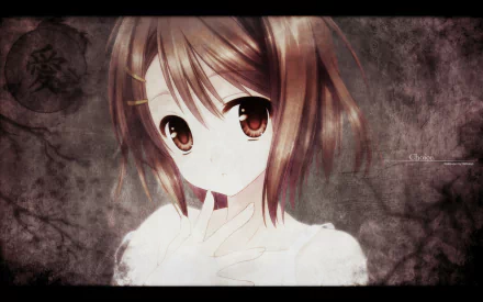 Yui Hirasawa Anime K-ON! HD Desktop Wallpaper | Background Image