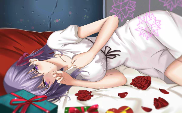 Sakura Matou Anime Fate/Grand Order HD Desktop Wallpaper | Background Image