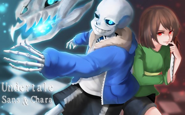 Video Game Undertale Sans Chara HD Wallpaper | Background Image