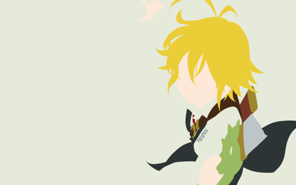 Anime The Seven Deadly Sins Meliodas Sword Weapon Minimalist Blonde HD Wallpaper | Background Image