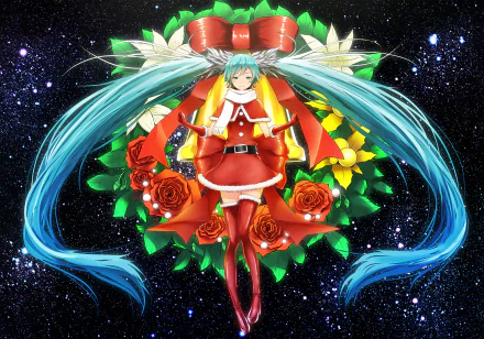 thigh highs Hatsune Miku Anime Vocaloid HD Desktop Wallpaper | Background Image