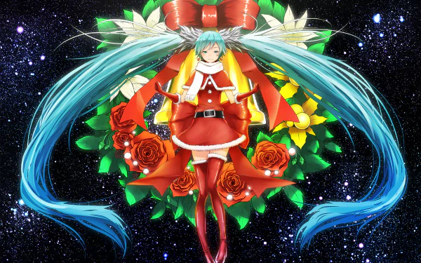 thigh highs Hatsune Miku Anime Vocaloid HD Desktop Wallpaper | Background Image