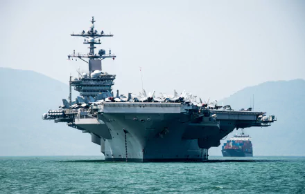 warship aircraft carrier military USS Carl Vinson (CVN-70) HD Desktop Wallpaper | Background Image