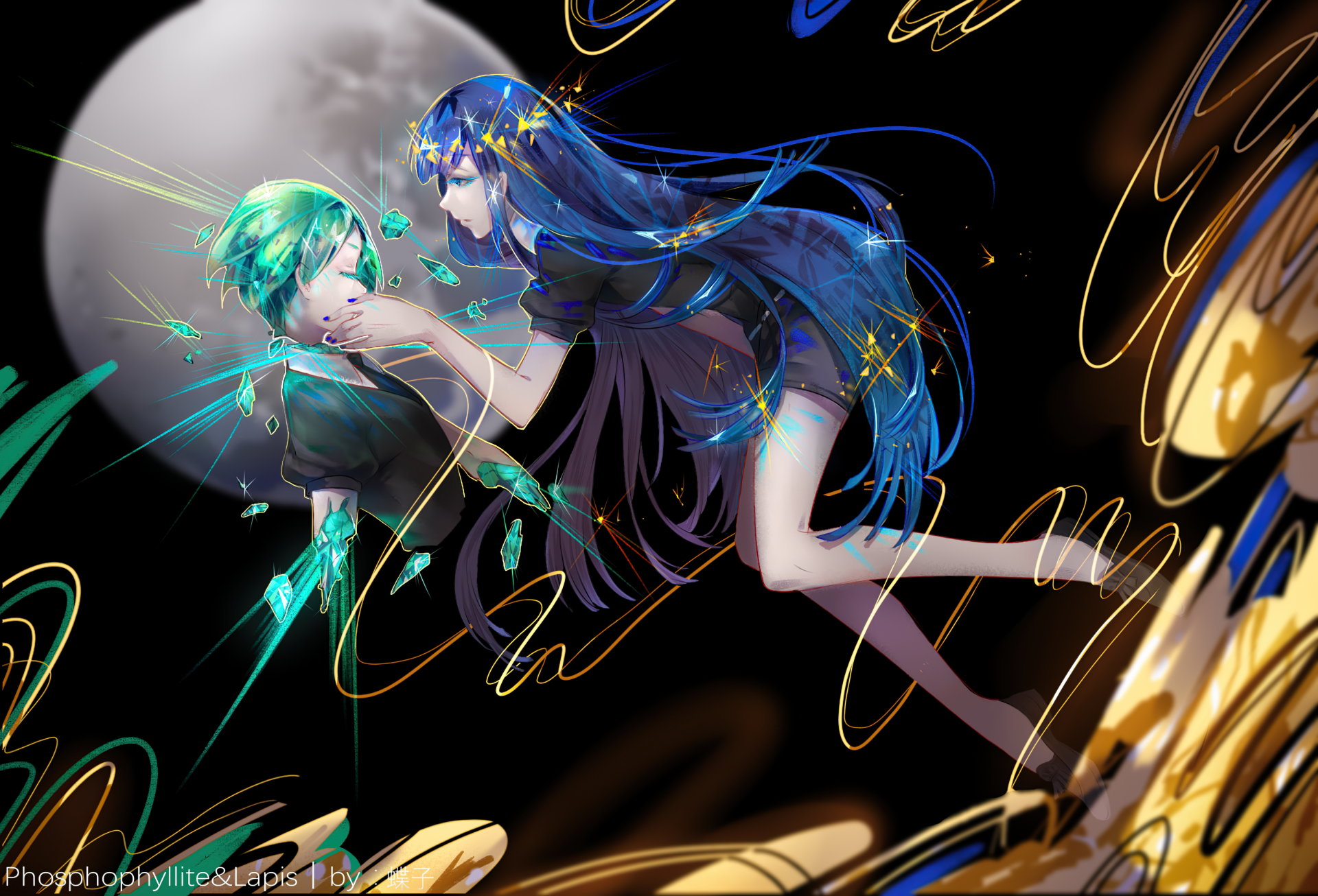 Houseki no Kuni HD Wallpaper by 蓬莱山蝶子