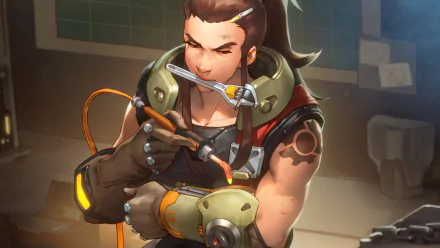 Brigitte (Overwatch) video game Overwatch HD Desktop Wallpaper | Background Image