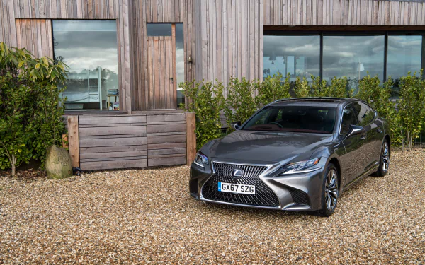 silver car car Lexus vehicle Lexus LS HD Desktop Wallpaper | Background Image